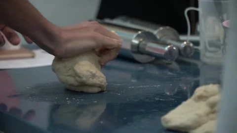 Kneading Dough Stock Footage 317472440