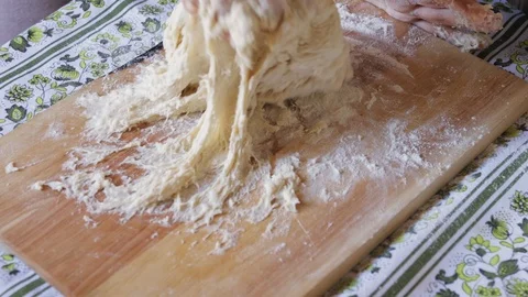 Kneading Stock Footage 126723274