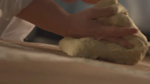 The kneading manual Stock Footage 36034399