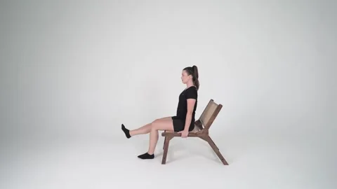 Knee extensions Stock Footage 314195338