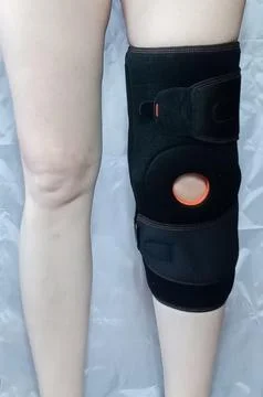 Knee joint brace. Stock Photos