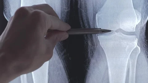 Knee joint dislocation Stock Footage 314430570