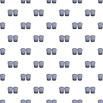 Knee pads pattern representing sport safety equipment Stock Illustration