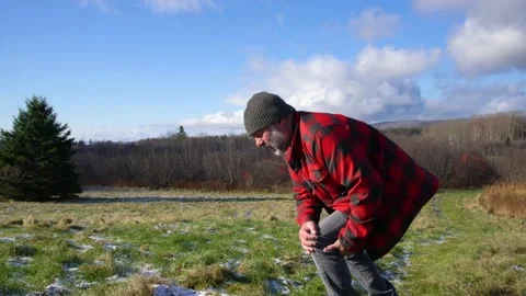 Knee pain is debilitating Stock Footage 166169396