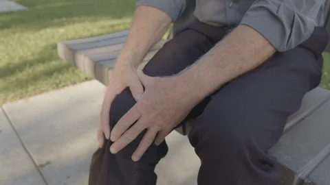 Knee pain Stock Footage 116757774