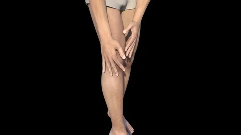 Knee Pain 스톡 동영상 122239094