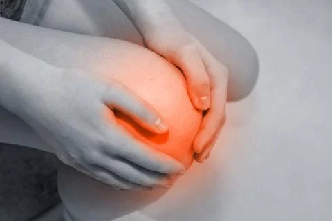 Knee pain Stock Illustration