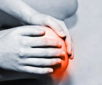 Knee pain Stock Illustration