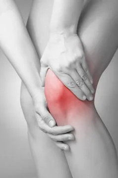 Knee pain Stock Illustration