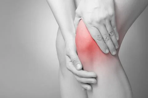 Knee pain Stock Illustration