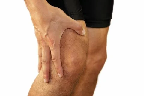 Knee pain Stock Photos