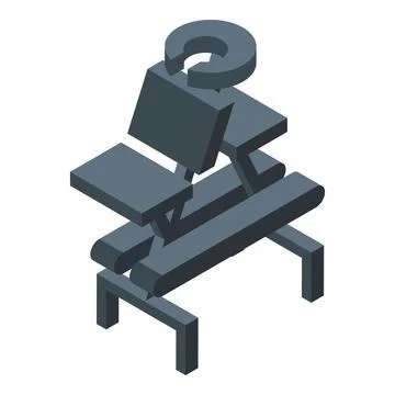 Kneeling chair maintaining correct posture while working at desk 스톡 일러스트