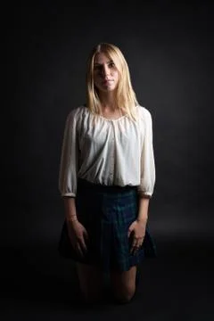 On knees Stock Photos