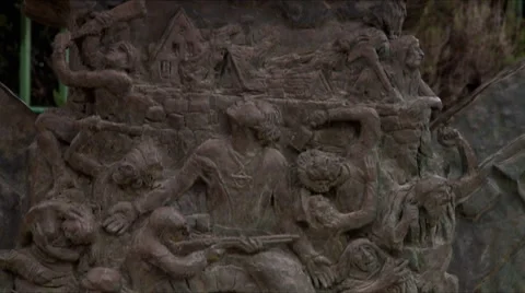 Knesset Menorah - Stock Footage 2001159