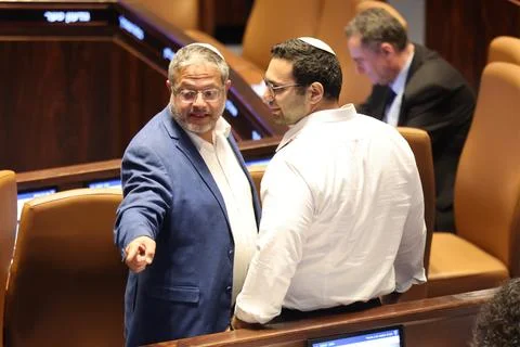 Knesset votes on basic law proposal 'Torah Study', Jerusalem, Israel - 13 Jul 20 Stock Photos