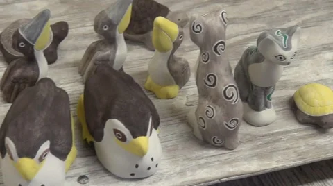 Knick-knacks, trinket, novelty items Stock Footage 41644166