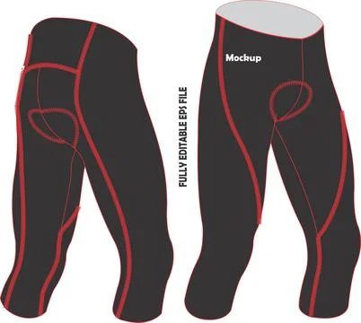 Knickers Mockup Stock Illustration