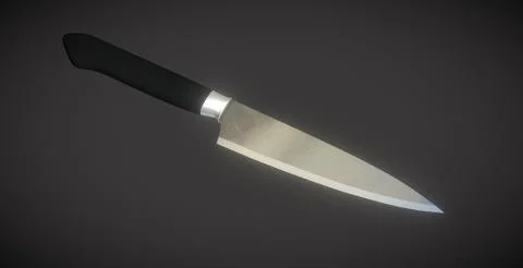 Knife 3d Stock Illustration