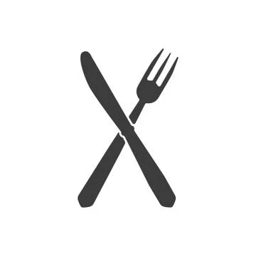 The knife and fork icon Stock-Illustration
