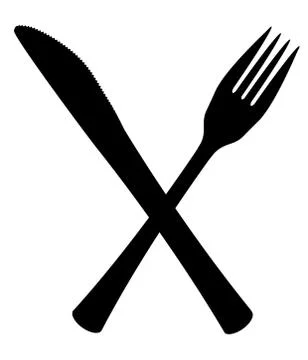 Knife And Fork Stock Illustration
