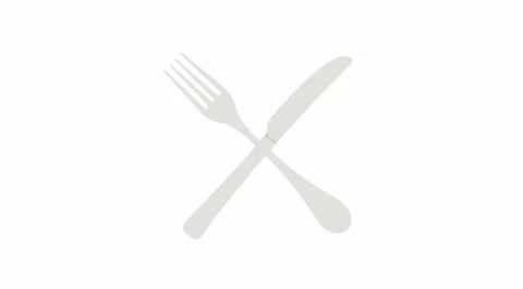 Knife and a Fork Stock Illustration