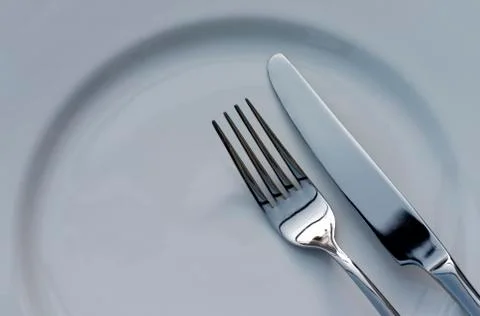 Knife and fork Stock Photos