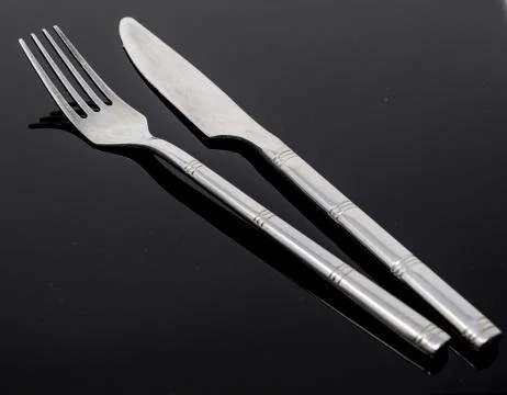 Knife and fork Stock Photos