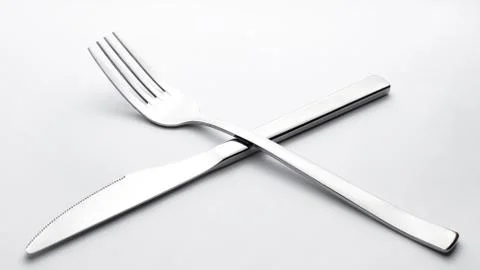 Knife and fork Stock Photos