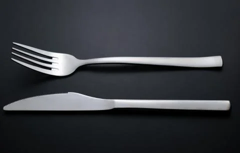 Knife and fork Stock Photos