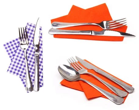 Knife and fork Stock Photos