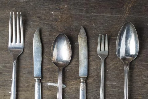 Knife and fork Stock Photos