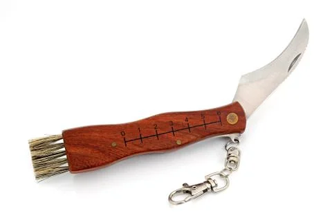 Knife with brush Stock Photos