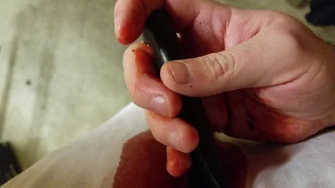 Knife in Chest 動画素材 83054526