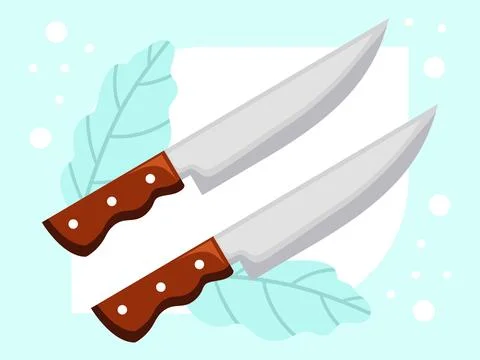 Knife Concept Illustration Stock Illustration
