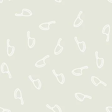 Knife for cutting fish line vector seamless pattern Stock Illustration
