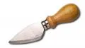 knife for cutting parmesan (hard cheese) HD Footage