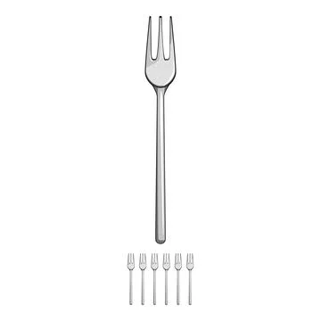 Knife fork cartoon vector graphic Stock Illustration