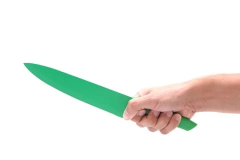 Knife in hand Stock-Fotos