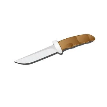Knife for hunter Stock Illustration