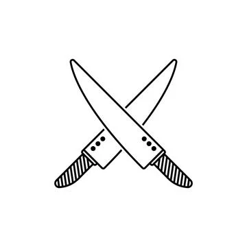 Knife icon vector Stock Illustration