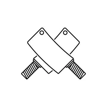 Knife icon vector Stock Illustration