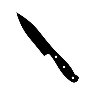 Knife icon vector  isolated on a white background イラスト素材