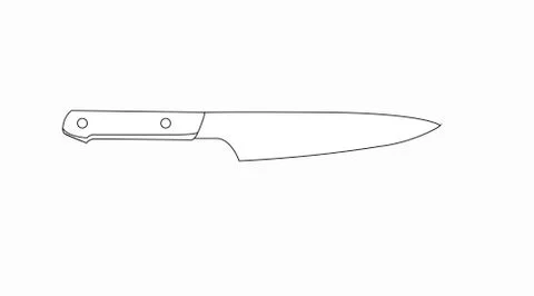Knife Stock Illustration
