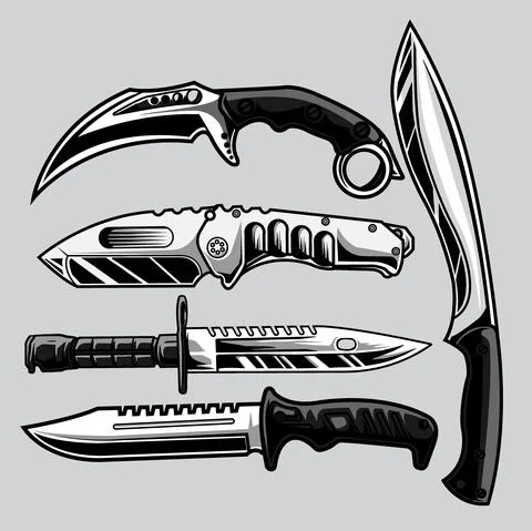 Knife Stock Illustration