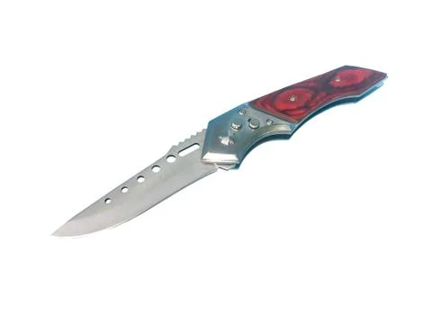 Knife on isolated Stock Photos