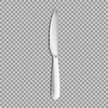 Knife isolated on white background. Vector illustration. Eps Illustration