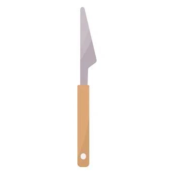 Knife kitchen sharp cut cook icon element Stock Illustration