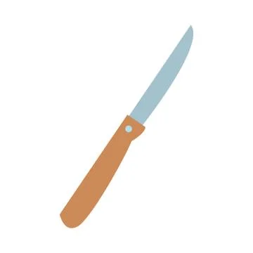 Knife kitchen utensil Stockillustratie