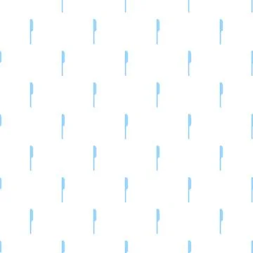 Knife pattern creating a seamless light blue background Stockillustratie