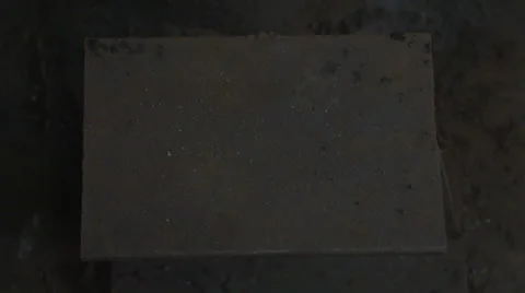 Knife putting down after whetting by a Taiwanese knives artist 動画素材 62787809